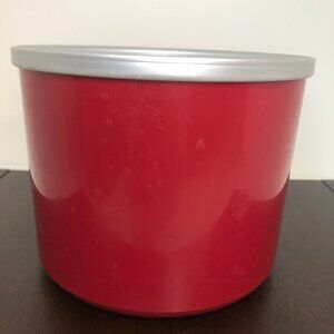 Cuisinart Plastic ICE-RFBR Replacement Freezer Bowl, 1-1/2-Quart Capacity, Red